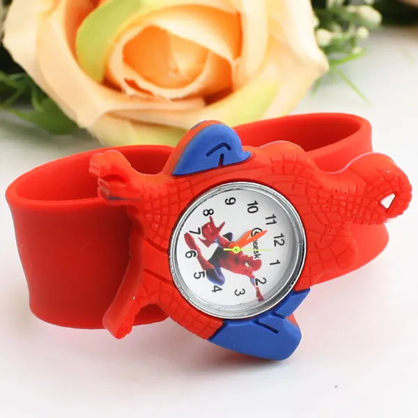 Wholesale 2022 Children's Clock Student Children Boy Spider Man Watches Kids Silicone Cartoon Watch Relogio Masculino Kids Watch