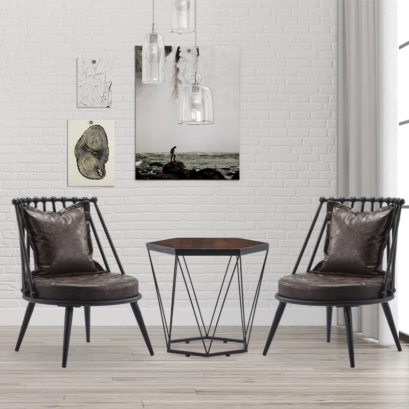 Железный диван скандинавский простой современный креативный стул для гостиной магазин одежды диван американский барный стол и стул сетчатый красный диван