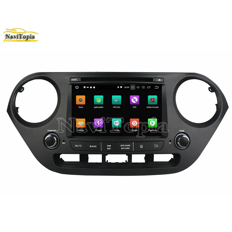Perfect NAVITOPIA 7Inch 4G+64G Octa Core Android 9.0 Car Radio Stereo For Hyundai I10 2014-2015 Car DVD+GPS+Bluetooth+WiFi+Mirror Link 2 Perfect NAVITOPIA 7Inch 4G+64G Octa Core Android 9.0 Car Radio Stereo For Hyundai I10 2014-2015 Car DVD+GPS+Bluetooth+WiFi+Mirror Link 2