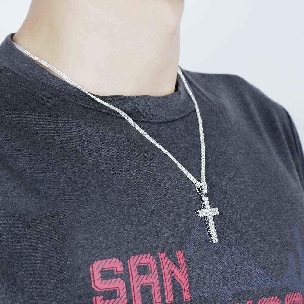 pendant necklace for man cross shape (8)