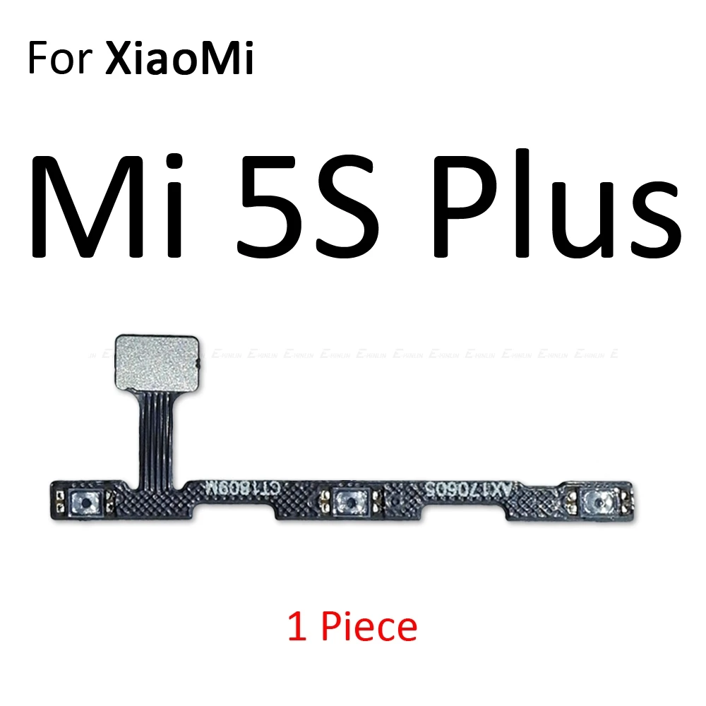 Новинка для Xiaomi Mi 6 5 5C 5S Plus 4 4C 4i 4S Mix 2S Max 3 2 Кнопка включения/выключения питания Кнопка громкости гибкий кабель