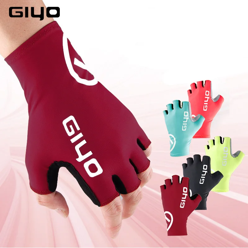 GIYO-Breathable-Cycling-Gloves-Anti-Slip-Gel-Pad-Road-Bike-Short-Half-Finger-Gloves-Men-Summer