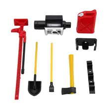 7 шт. 1/10 весы пластиковые аксессуары набор инструментов для SCX10 D90 RC модель внедорожника дистанционное управление игрушки аксессуары