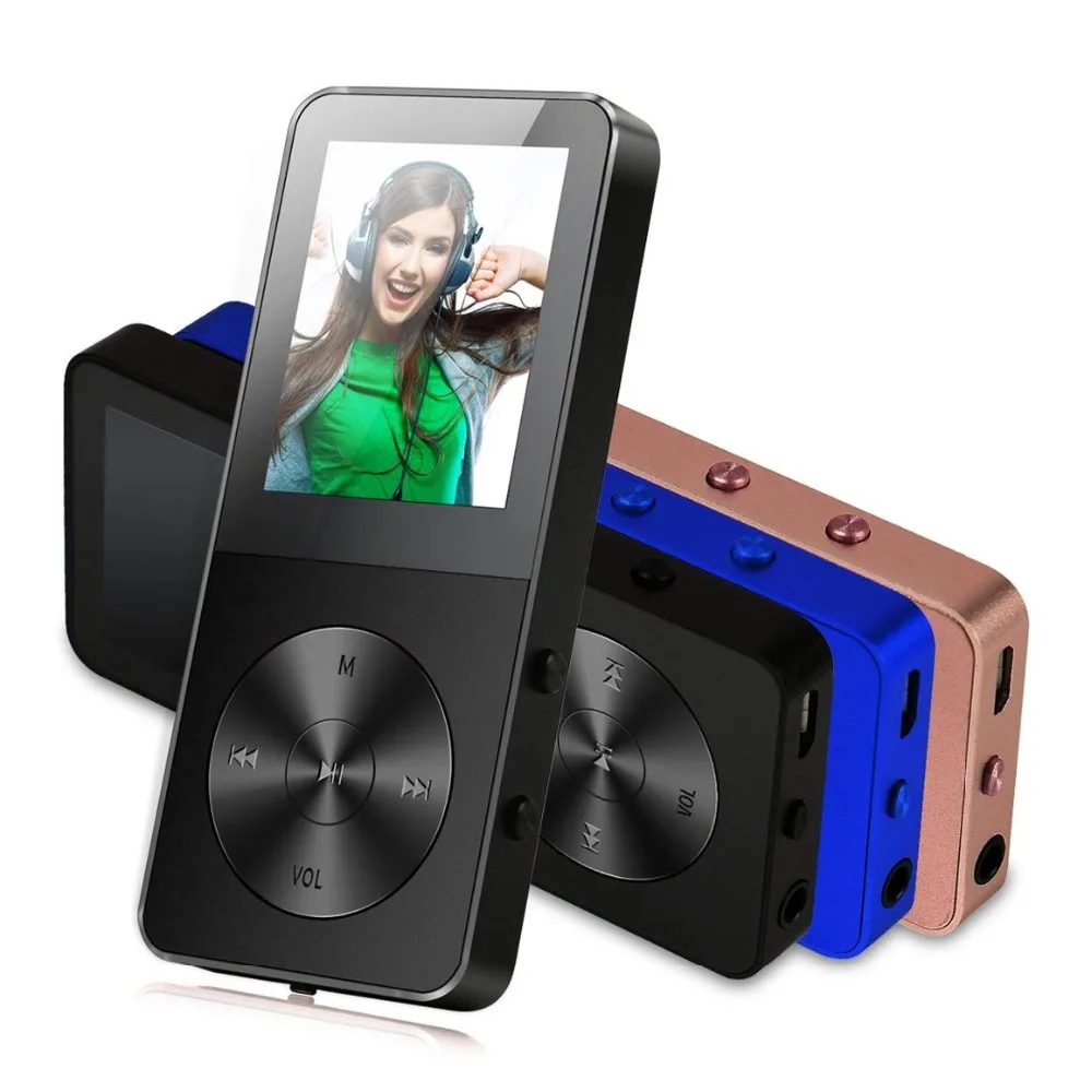 HIFI Lossless MP3 Player FM Video E book Recorder Clock Function 8GB