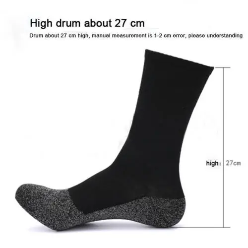 Winter Women Men 35 Aluminized Keep Feet Socks Casual Long Sock Heat Fibers Insulation Below Socks New Winter Women Men 35 Aluminized Keep Feet Socks Casual Long Sock Heat Fibers Insulation Below Socks New