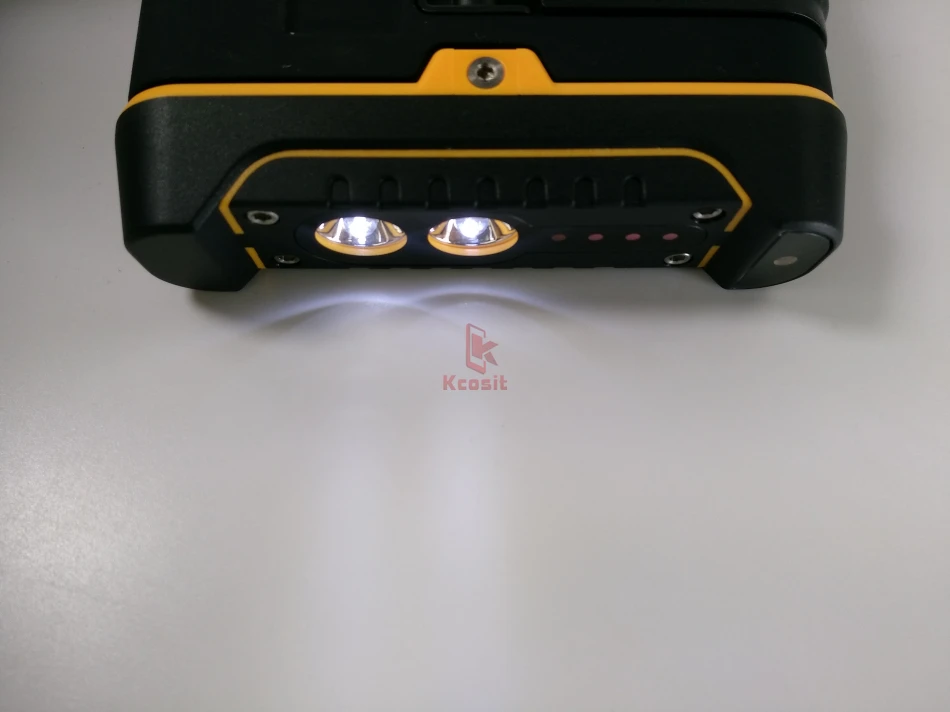 Kcosit S50 портативный КПК на базе Android считыватель данных 1D 2D лазерный сканер штрих-кода 3 Гб ram водонепроницаемый телефон солнечный свет 4G