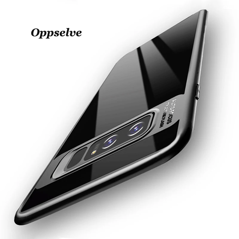 

Oppselve Phone Case For Samsung Galaxy Note 8 Note8 Transparent Clear PC & TPU Cover Case For Samsung Note 8 Note8 Coque Fundas