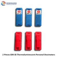 Настоятельно рекомендуем 2 шт. IDB-III персональный thermoluminescent дозиметры высокое качество ядерного излучения общая доза плата наблюдения