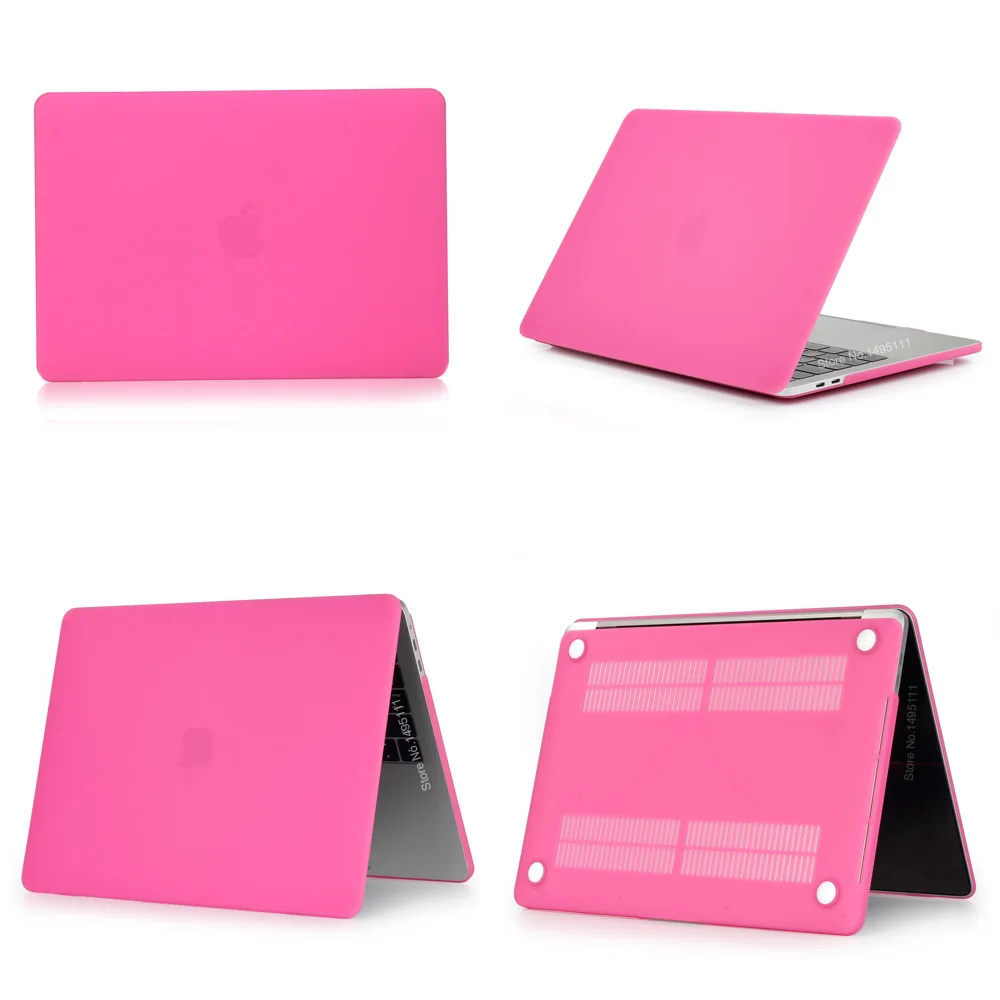 Новый цветной чехол для ноутбука Apple MacBook Air Pro Retina 11 12 13 15 macbook New 16 дюймов с