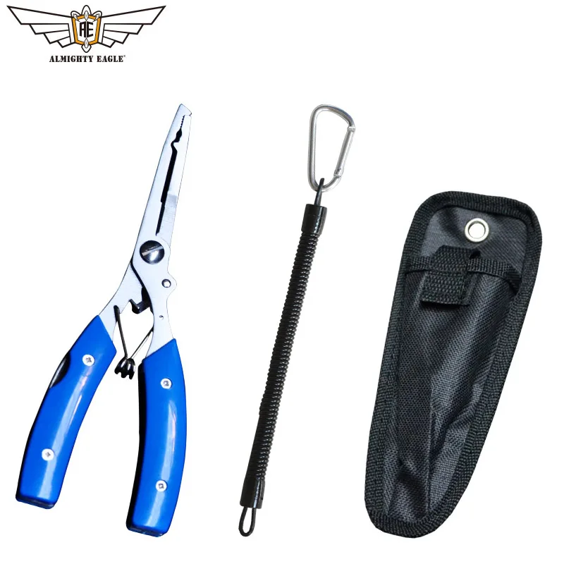 ALMIGHTY EAGLE Fish Pliers Gripper fishing line Cutter Multifunction