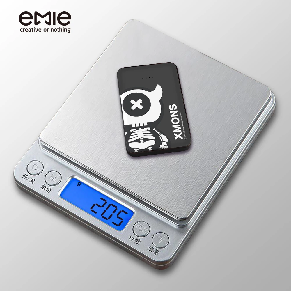 Mini Power Bank 10000mAh Portable Phone Charger Cute Compact Poverbank External Battery 2 USB Outputs 2.1A Power Bank 10000 mAh