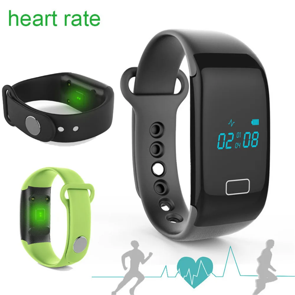 Fitness JW018 Heart Rate Wristband Smart Band Monitor Charge Rate Tracker font b Smartwatch b font