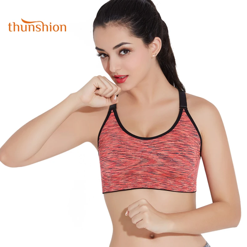 THUNSHION Brand New Padded Sports Bra Yoga Crop