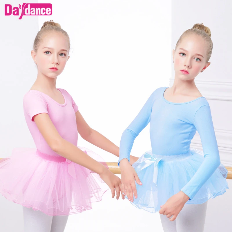 Leotardo de Ballet para niñas, traje de tutú de baile, ropa de Baile Princesa rosa azul, conjunto de falda de tutú de tul|ballet dresses kids|ballet dressleotard girls - AliExpress