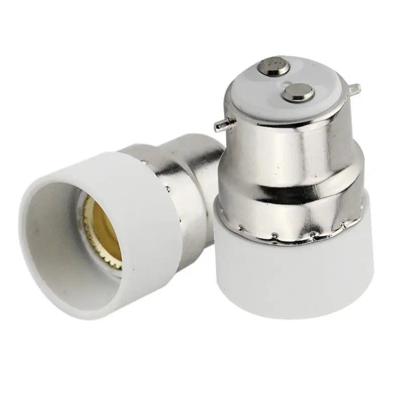 

B22 to E14 LED Light Lamp Converter Socket Adapter Holder for LED Halogen CFL Light Bulb MU