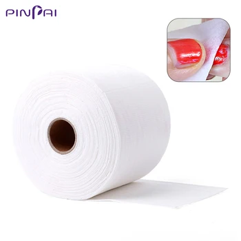 

25m/Roll Acrylic UV Gel Nail Polish Remover Wipes Nail Art Tips Manicure Cleaning Wipes Cotton Lint Pads Paper Manicure Tools