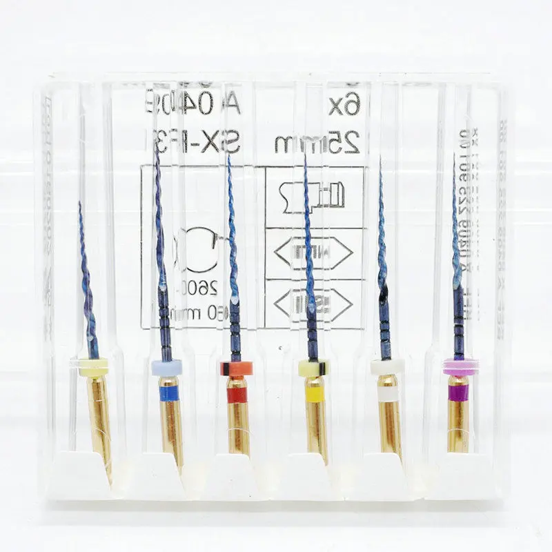 Зубные роторные Супер Файлы синие файлы роторные файлы niti активация тепла эндодонтические файлы использовать для корневого канала