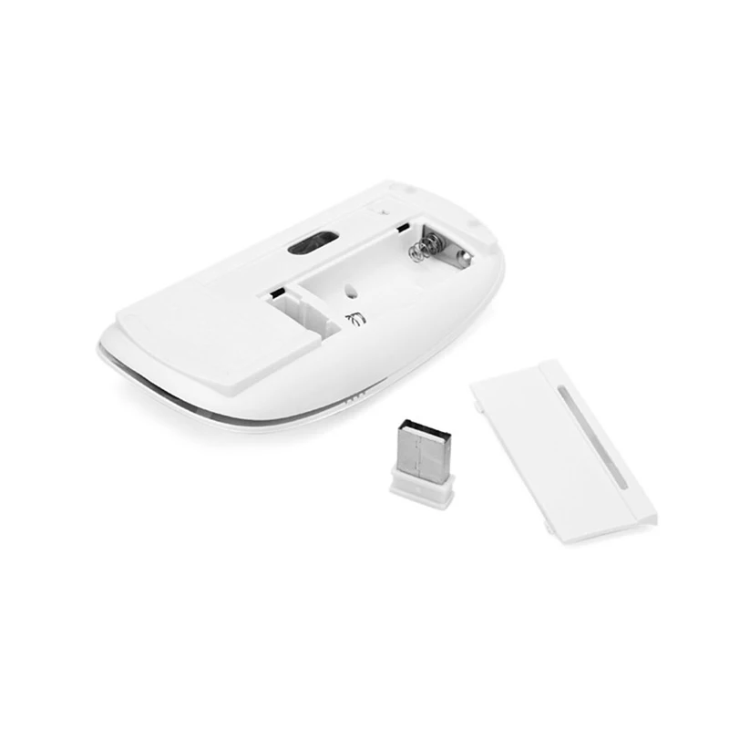 

Ultra Thin 2.4G USB 2.0 Optical Wireless Touch Mouse Mice Receiver for Notebook