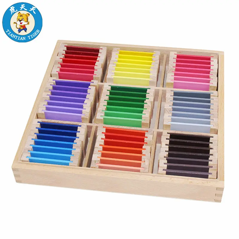 Baby Kids Toys Montessori Material Sensory Early Education Color Tablet Box Size 25.8*25.8*3.3 cm | Игрушки и хобби