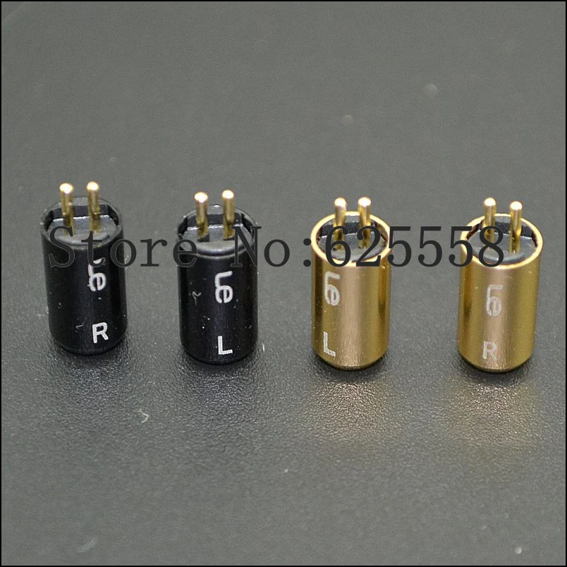 

Pair Aluminium Shell Ultimate UE tf10 5pro sf3 0.75mm Earphone Pins Plug For DIY Cable