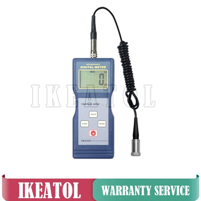 

Digital Vibrtion Meter VM-6320 Vibrtion Tester,measuring periodic motion,checking the imbalance and deflecting moving machinery