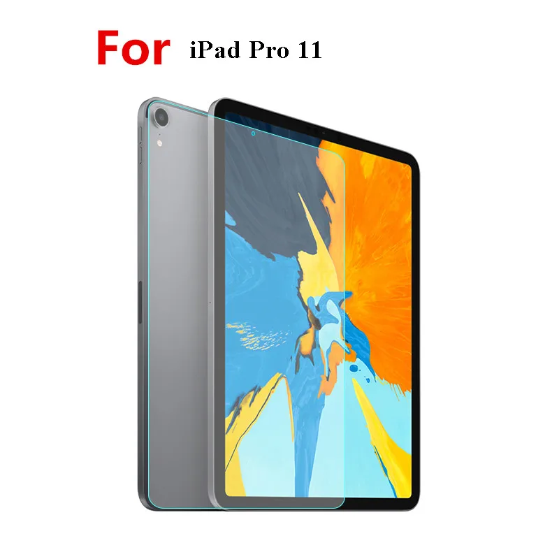 Закаленное Стекло Экран Защитная крышка для iPad Pro 9,7 11 10,5 12,9 воздуха Air2 мини на возраст 2, 3, 4, 5, планшет пленка для нового iPad 9,7 - Цвет: for ipad pro 11 2018