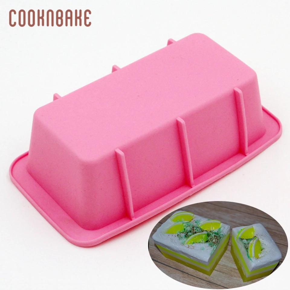 

COOKNBAKE Silicone Mold for toast bread Handmade soap DIY kitchen Bakeware bread cake pastry baking form samll size