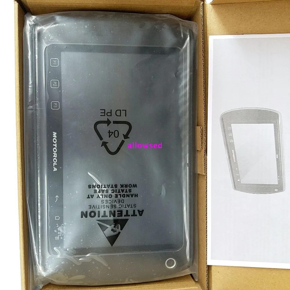 

NEW MOTOROLA ET1N0 CAMERA ENTERPRISE TABLET BARCODE SCANNER