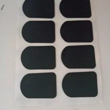 16 шт(2 упаковки) сопрано Sax, мундштук кларнета патчи подушки, прозрачные, 16 шт мундштуки