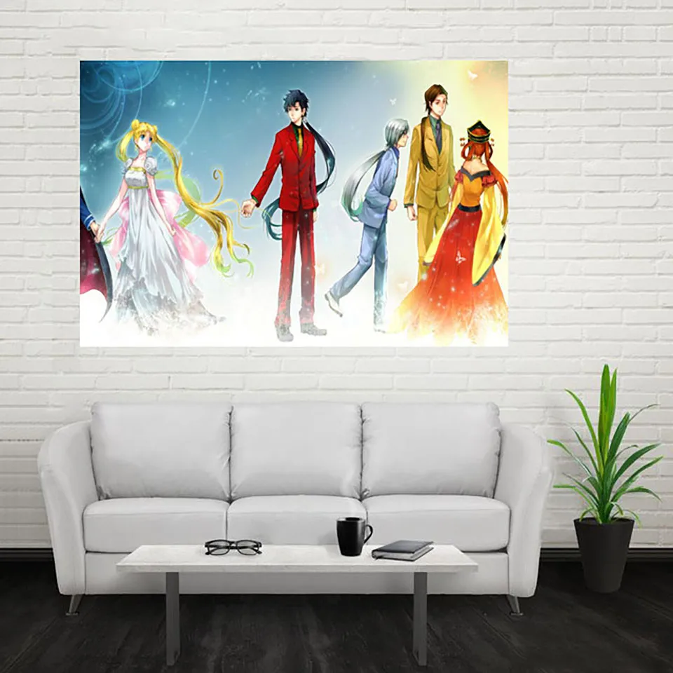 

Diy 5D Diamond Full Square Drill Sailor Moon Painting Animation Home Decor Wall Artwork Handmade Embroidery Picture Cross Stitch