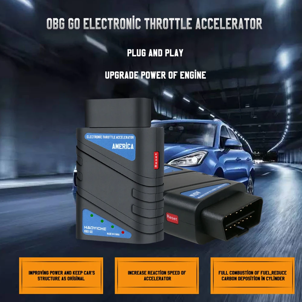 OBD GO Автомобильный электронный контроллер дросселей ECM акселератор авто педаль