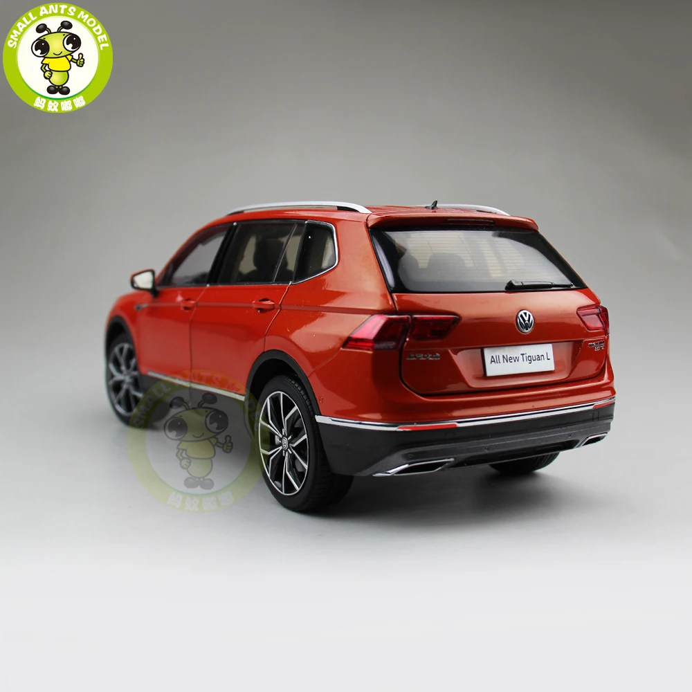 1/18 Ti guan L SUV литая модель металлическая модель автомобиля SUV Подарочная коллекция хобби оранжевый