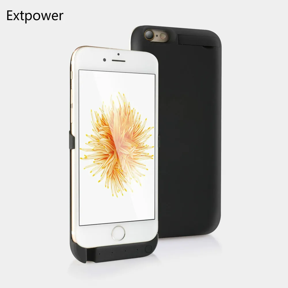 Чехол с аккумулятором Extpower 5000 мач для iPhone 6 6s 7 8 чехол внешним Plus зарядным