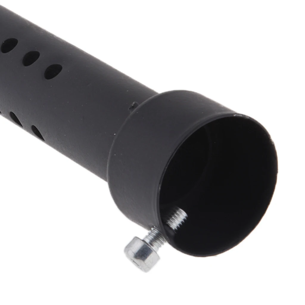Adjustable And Removable 35mm Stainless Steel Motorbike Exhaust Muffler Insert Baffle DB Killer Silencer Black New