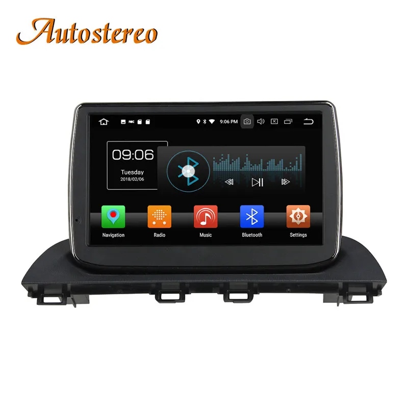 Excellent Autostereo Android 9 Car CD DVD Player GPS navigation For Mazda 3 Axela 2014+ head unit multimedia player radio tape recorder 4