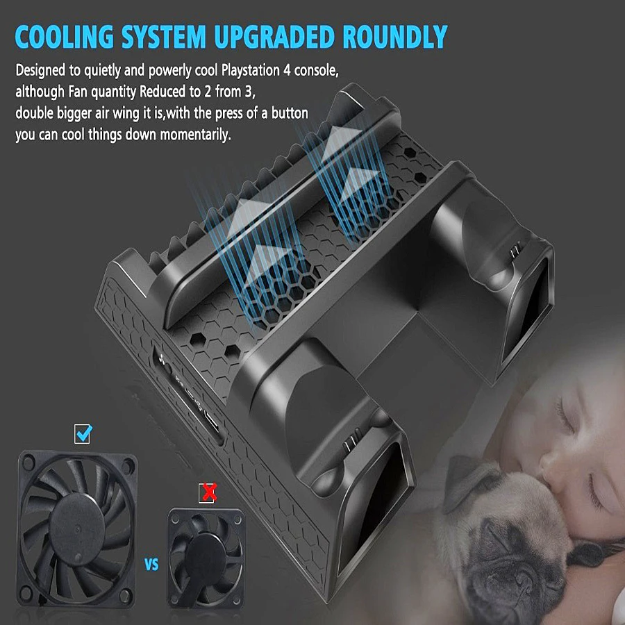 For-PS4-PS4-Slim-PS4-Pro-Cooler-Vertical-Cooling-Stand-PS4-Charger-with-LED-Indicators-Charging