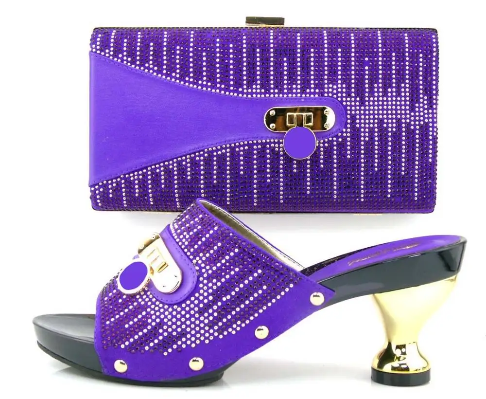 african font b Shoes b font And Bags to match set high quality ladies matching font