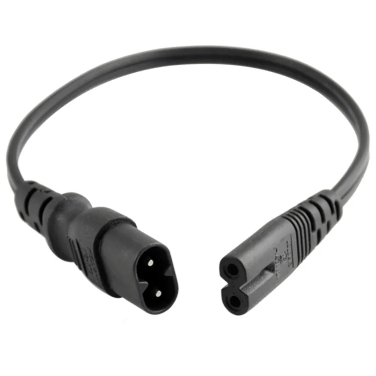 

IEC320 C8 Male Plug To IEC320 C7 Female Power Extension Cable Cord C7 To C8 For PDU UPS Cable Converter Cord 0.3M/1.8M/5M