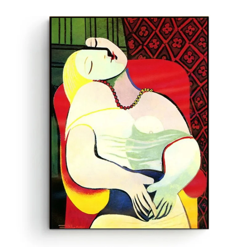 Пикассо абстрактный портрет картины холст печати стены искусства картина для гостиной столовой домашний декор