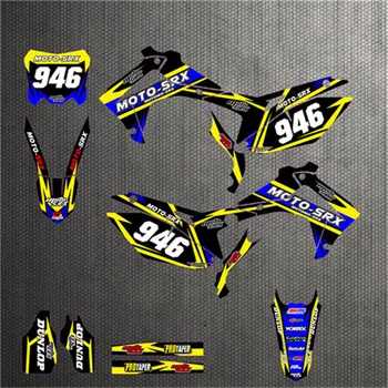 

CRF250r Customized Fairing Graphics Stickers Decal Cover Set For Honda CRF250R CRF250 R 2014 2015 2016 Personlized deco Kit