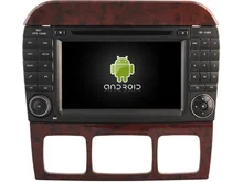 NAVIRIDER Eight Core 4GB RAM Android 6.0.1 car multimedia player for BENZ S CLASS W220 car dvd gps BT radio stereo USB