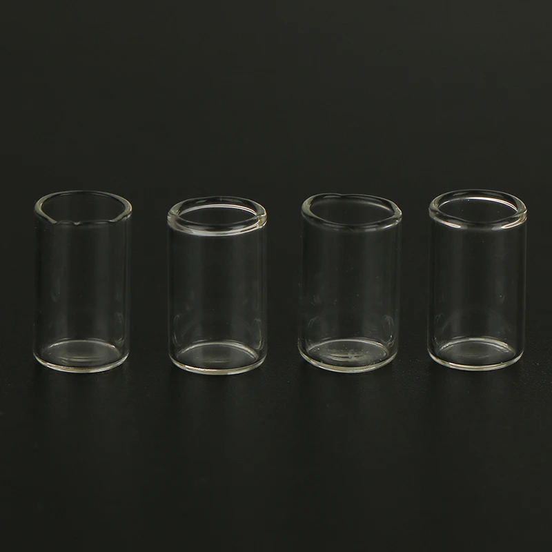 4pcs Dollhouse Miniature Plastic Clear Beer Mugs Cup Kitchen Accessory 1:12 LL