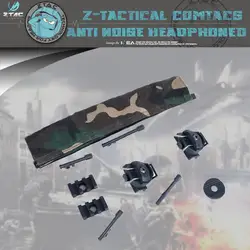 Z-Tactical Z-TAC военные Peltor гарнитура PTT Z046 Шлем Железнодорожный Адаптер Набор для COMTAC I II микрофон Аксессуары