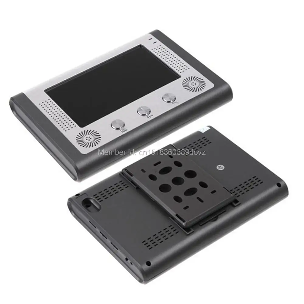 7 inch screen indoor unit Wired video intercom doorbell Villa unlocking access control Rain with night vision 7 inch screen indoor unit Wired video intercom doorbell Villa unlocking access control Rain with night vision