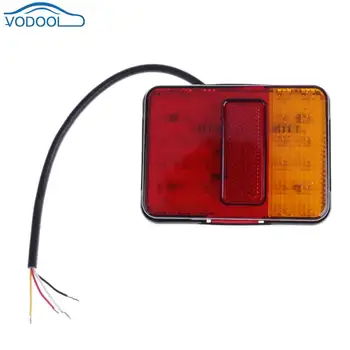 

2pcs/set 30LED Car Rear Light Truck Boat Taillights Automobile Warning Lights 12V Waterproof UV Resistant Car Tail Lamp