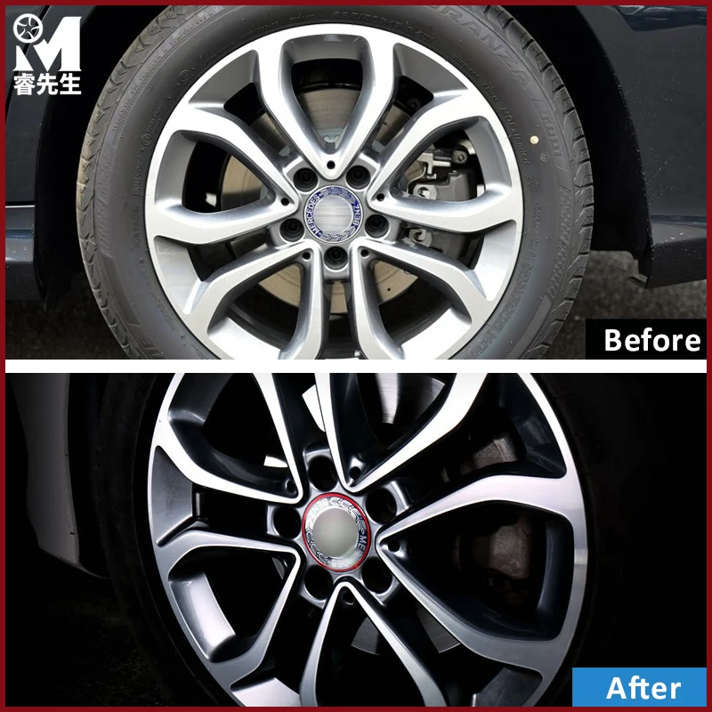 Автомобильные аксессуары кольцо Tirm Rim для ступицы колеса Mercedes Benz A/B/C/E/S/ML/GL/CLA/