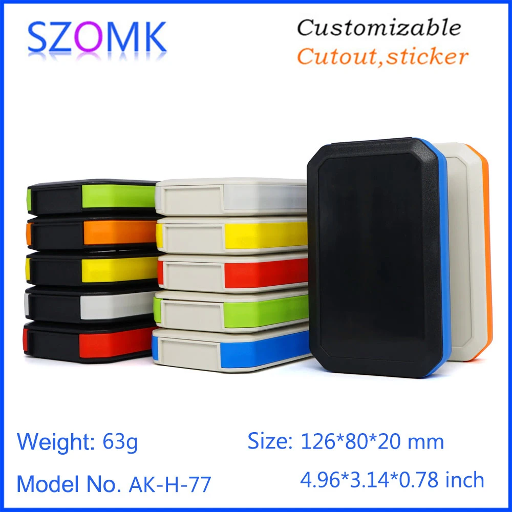 szomk handheld plastic box for electronics instrument housing plastic enclosure for pcb design junction box device project box (33)