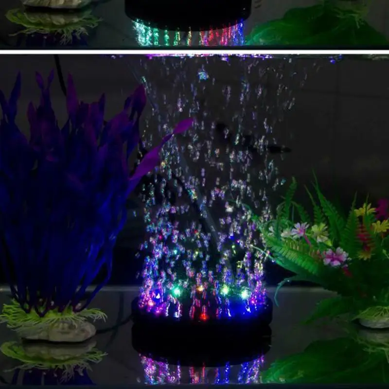Multi Color Waterproof Led Light Fish Tank Lamp Submersible Mini