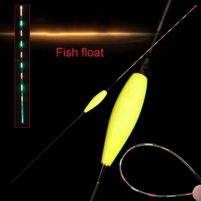 СВЕТОДИОДНЫЙ Электрический рыболовный «плавающая» лампа для рыбалки Светящиеся Электронные Поплавки MC889