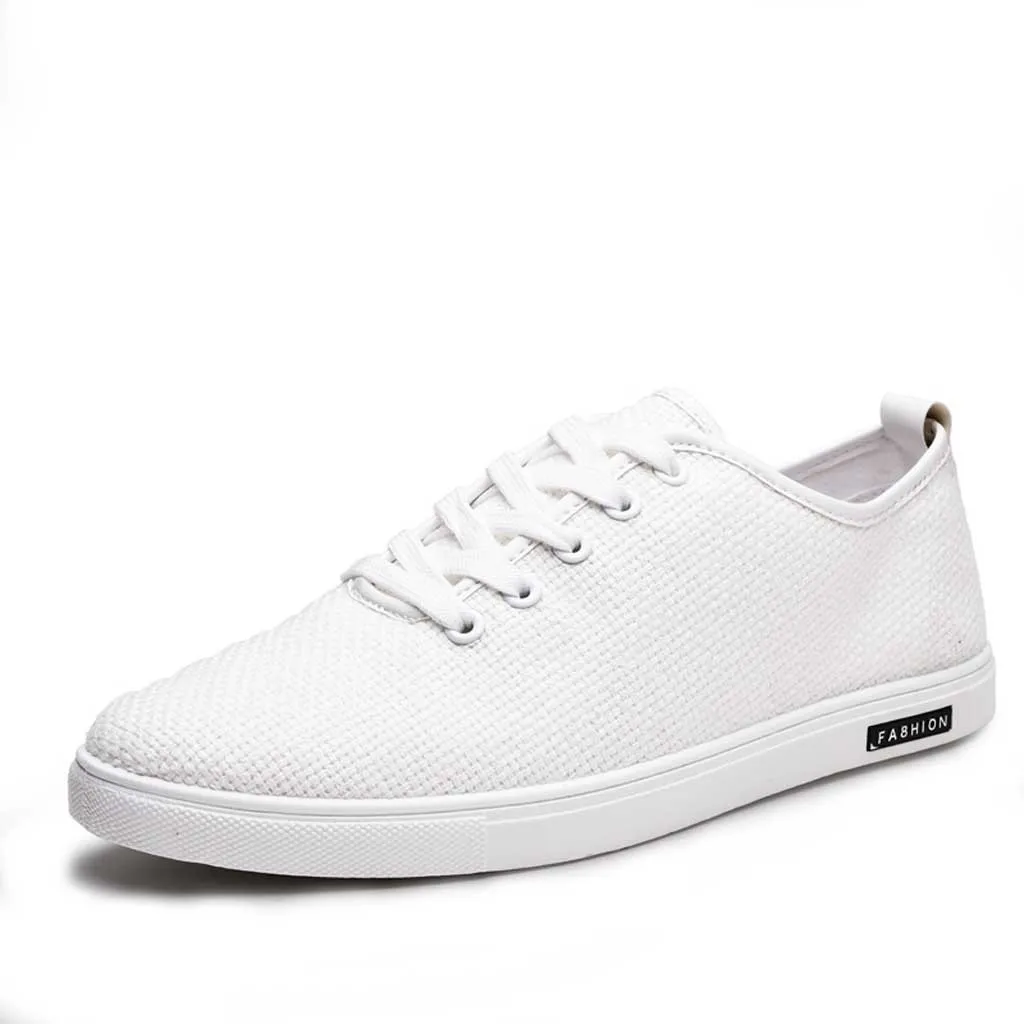 

Jaycosin shoes Men Summer Shoes student Casual fashion Linen Canvas Trend Low To Help Students Wear Shoes